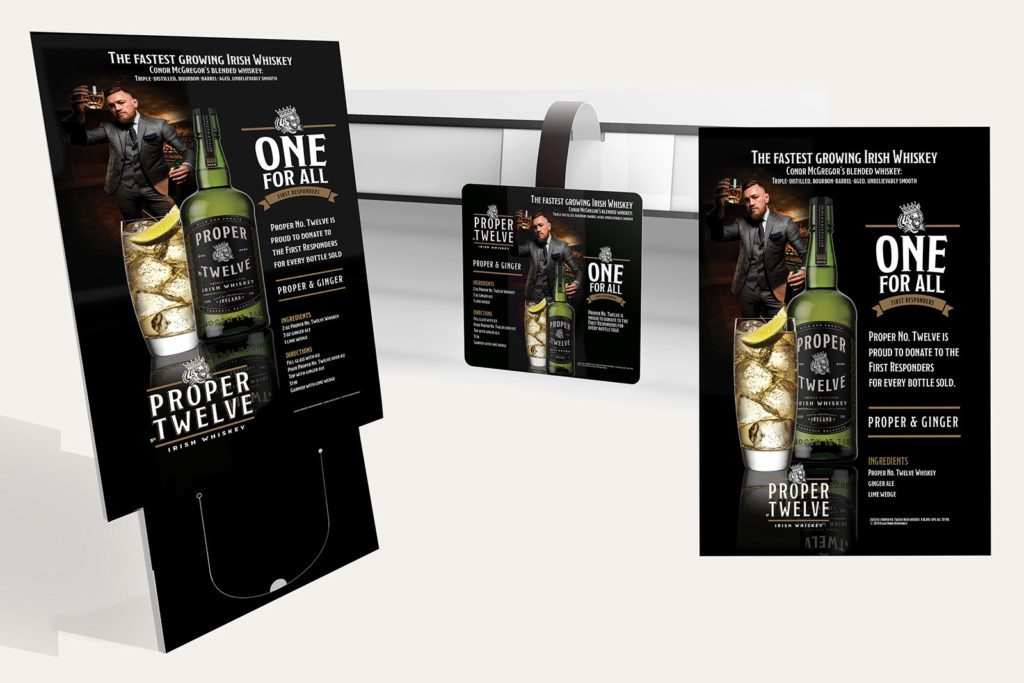 Conor McGregor's blended whiskey Designed by Kristi Simmons