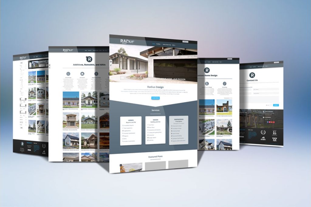 Radius Design Website